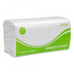 กระดาษเช็ดมือ L-FOLD - กระดาษชำระวินเนอร์ เปเปอร์