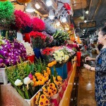 ตลาดบันซ้าน โซนดอกไม้