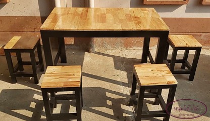 โรงงานผลิตโต๊ะไม้ - ขายโต๊ะไม้ผลิตจำหน่ายโต๊ะเก้าอี้ไม้