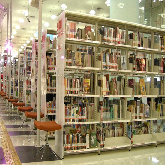 ชั้นหนังสือห้องสมุด ชั้นหนังสือห้องสมุด  ชั้นหนังสือ  ครุภัณฑ์ห้องสมุด  ออกแบบห้องสมุด  book shelves 