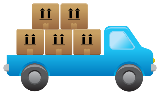transport truck delivery
