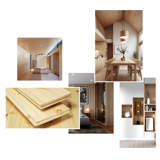 โรงงานไม้สนรัสเซียแปรรูป