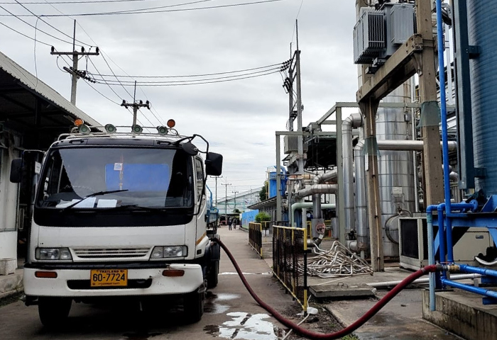 รถส่งน้ำประปาพูนศิริ รถส่งน้ำประปาพูนศิริ