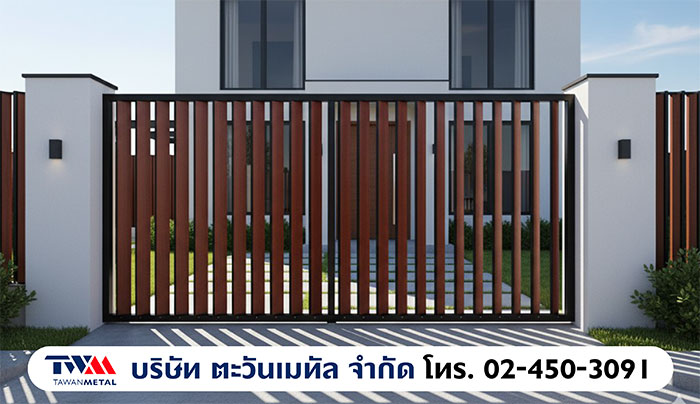 เหล็กกล่องลายไม้ 3 มิติ