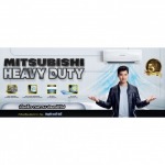 ติดตั้ง แอร์มิตซูบิชิ รุ่น Heavy Duty - ระบบแจ้งเพลิงไหม้ ยู เอส มาร์เก็ตติ้ง