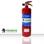 FIREMAN HATSUTA Dry chemical fire extinguisher - Fire Extinguisher Factory - Green Cross Safety