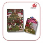 รับออกแบบสมุดภาพระบายสี - รับผลิตของพรีเมียม ของที่ระลึกองค์กร พร้อมสกรีนโลโก้