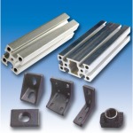 อลูมิเนียมเฟรม (Aluminium frames) - อุปกรณ์เชิงกลที่เกี่ยวกับการเคลือนที่เส้นตรง (Linear Motion)