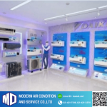 งานระบบปรับอากาศและระบายอากาศ - โมเดิร์น แอร์คอนดิชั่น