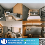 งานระบบปรับอากาศและระบายอากาศ - โมเดิร์น แอร์คอนดิชั่น