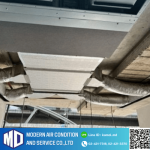 ติดตั้งแอร์ท่อดักท์ - งานระบบปรับอากาศและระบายอากาศ - โมเดิร์น แอร์คอนดิชั่น