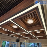 ฝ้าตะแกรงอลูมิเนียม (CELL CEILING) - ผู้ติดตั้งและจำหน่ายอลูมิเนียมคอมโพสิต อลูมิเนียมประดับอาคาร