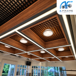 ฝ้าตะแกรงอลูมิเนียม (CELL CEILING) - ผู้ติดตั้งและจำหน่ายอลูมิเนียมคอมโพสิต อลูมิเนียมประดับอาคาร