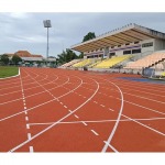 พื้นลู่วิ่ง-ลานกีฬา Synthetic มาตรฐาน IAAF, ลู่วิ่งยางสังเคราะห์ออกกำลังกาย - ออกแบบก่อสร้างสนามกีฬาพื้นพียู-บารมี