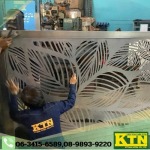 รับงานเลเซอร์ฉลุลายประตูเหล็ก ราคา - รับงานตัดเลเซอร์ ระยอง กิจธนาสตีล 