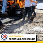 รับซ่อมพื้นคอนกรีตเก่า - รับซ่อมพื้นถนนคอนกรีต - พาวเวอร์เกร๊าท์