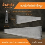 แผ่นรั้วกันดินสำเร็จรูป - โรงงาน Precast ปทุมธานี