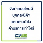 ให้คำปรึกษาสำหรับบริษัทเปิดใหม่ - บริษัท ซีดับเบิลยูเอส แอคเคาท์ติ้ง จำกัด