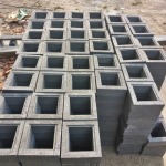 Brick block square air vent, Rayong - Parama Construction Part., Ltd.