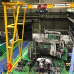 Semi gantry crane - ออกแบบติดตั้งเครนโรงงาน