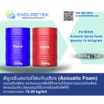 PU resin spray foam for soundproofing (Acoustic foam) - Enduretek Co.,Ltd