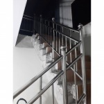 Made stainless steel stair railing - Kit & Food Service Co.,Ltd.