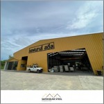 Metal sheet roof factory, Nakhon Pathom - โรงงานผลิตหลังคาเมทัลชีท - พียูโฟม