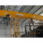 Install a 3 ton factory crane - รับติดตั้งเครนโรงงาน - อินเตอร์เทค ซัพพลาย