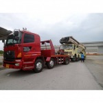 Sam Phran - slide truck, forklift, Srisuk Forklift, Nakhon Pathom