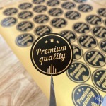 Gold foil stickers, silver foil stickers - สติ๊กเกอร์ด่วน ปทุมธานี