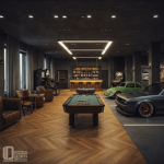 รับออกแบบ โรงรถหรู Luxury Garage - บริษัทรับออกแบบตกแต่งภายใน - แอลดีอินทีเรียร์ดีไซน์แอนด์คอนสตรัคชั่น