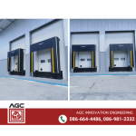 รับติดตั้งอุโมงค์โหลดสินค้า Dock Shelter - รับติดตั้งประตูอัตโนมัติไฮสปีด - เอจีซี อินโนเวชั่น