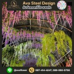 รับจัดซุ้มโครงเหล็กบ้านและสวน - เอวาฟลาวเวอร์