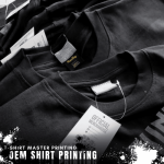 โรงงานผลิตเสื้อยืดพร้อมสกรีน DTG และ DFT ตามแบบ