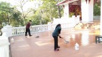 ทำความสะอาดลานอเนกประสงค์ - บริษัทรับทำความสะอาด ขายส่งน้ำยาทำความสะอาด เชียงใหม่