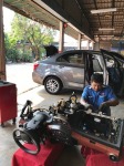 เปลี่ยนแผงคอยล์ร้อนแอร์รถ ปราจีนบุรี - ร้านแอร์รถยนต์ ปราจีนแอร์