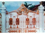 รับออกแบบประตูรั้วอัลลอย - ประตูรีโมท รังสิต พี อัลลอย สแตนเลส