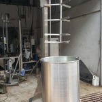 ผลิตเครื่องกวน 100-300L - K P V Machine Service & Supply LP