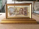 รับทำกรอบธนบัตรที่ระลึก นครราชสีมา - Frame shop Pak Chong Korat Loveman Frame