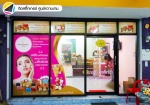 รับติดสติ้กเกอร์ ศูนย์ความงาม ระยอง - ร้านป้าย ระยอง - สะพานสี่ กราฟฟิค ดีไซน์