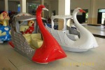 จักรยานน้ำ หงส์ - Safe Water Bicycle - Jitfiberglass