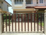 ประตูรั้วผสมไม้สแตนเลส - Phet Stainless Alloy Rangsit