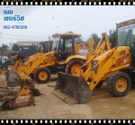  ให้เช่ารถเจซีบี รถ JCB ชลบุรี - JCB car rental Rayong-Thananchai Supply and Service