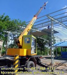 รถเครนรับจ้างเข้างานก่อสร้าง นนทบุรี - ให้เช่ารถเครนนนทบุรี - แก่นเจริญเครน