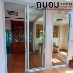 รับเหมาติดตั้งกระจก - ช่างกระจกอลูมิเนียมนนทบุรี ถนอมการช่าง