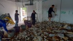 งานรื้อถอนร้านพิซซ่าปั้มน้ำมัน นครสรรค์ - รับทุบตึก รื้อถอน กรุงเทพ - ฉ.เฉลิมการโยธา