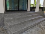 ทำขึ้นบันไดทรายล้างพระราม2 - งานพื้นทรายล้าง - Luxstone พระราม2