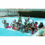 สระว่ายน้ำในโรงเรียน - โรงเรียนอนุบาลนนทบุรี อนุบาลปากเกร็ด เนอสเซอรี่เมืองทอง