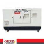 ให้เช่าเครื่องกำเนิดไฟฟ้าดีเซล PATCO POWER