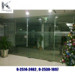 Installation of aluminum frameless glass - รับติดตั้งและออกแบบงานกระจกอลูมิเนียม ราคาถูก